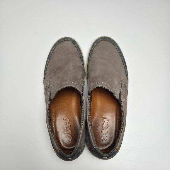 Ecco Collin 2.0 Moonless Slip-On Shoes Mens Size 42 Leather *Worn - Picture 6 of 10